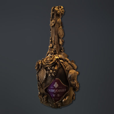 Decorative Courvoisier Bottle